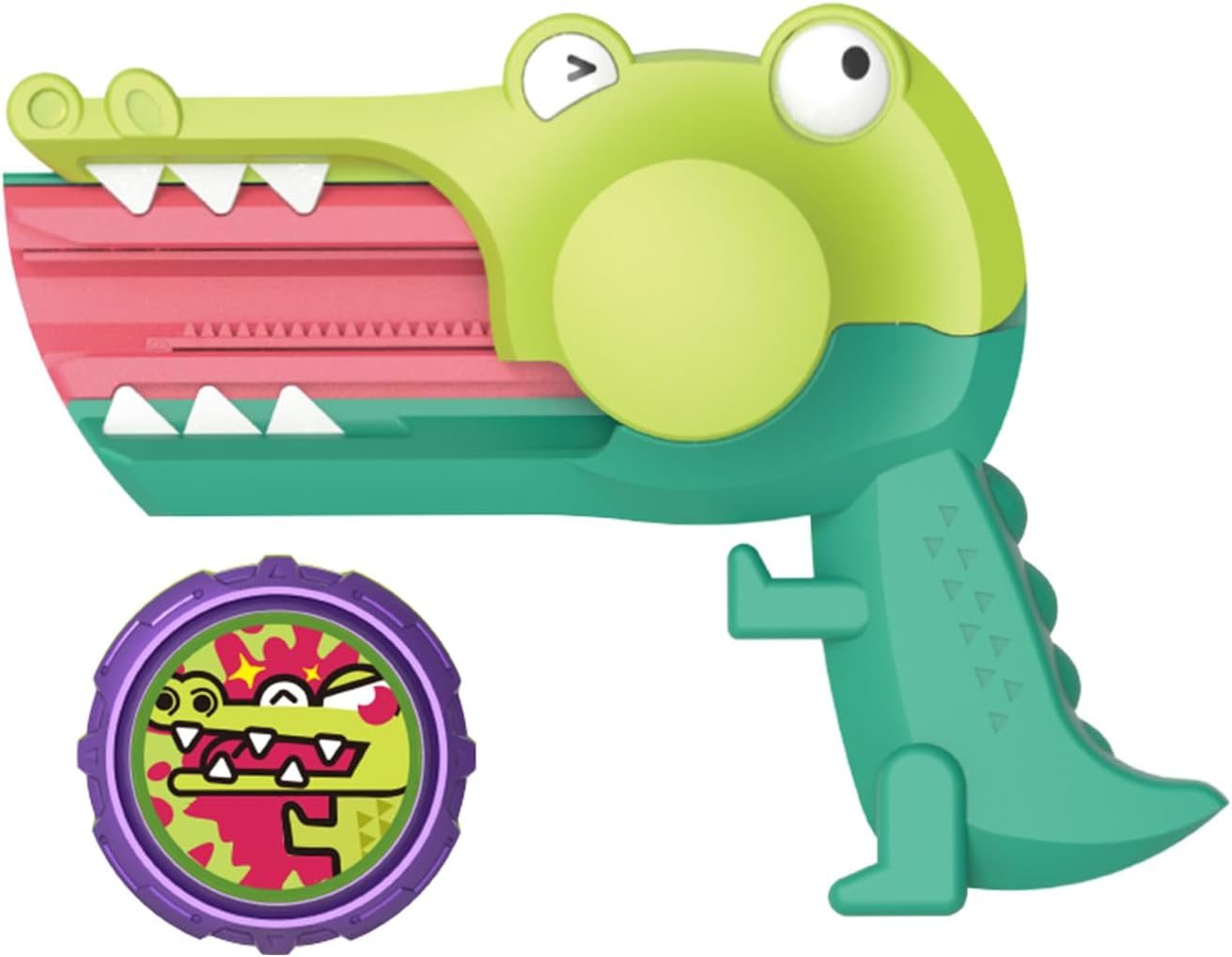 Crocodile Launcher Spinning Top metal battle top with its launcher