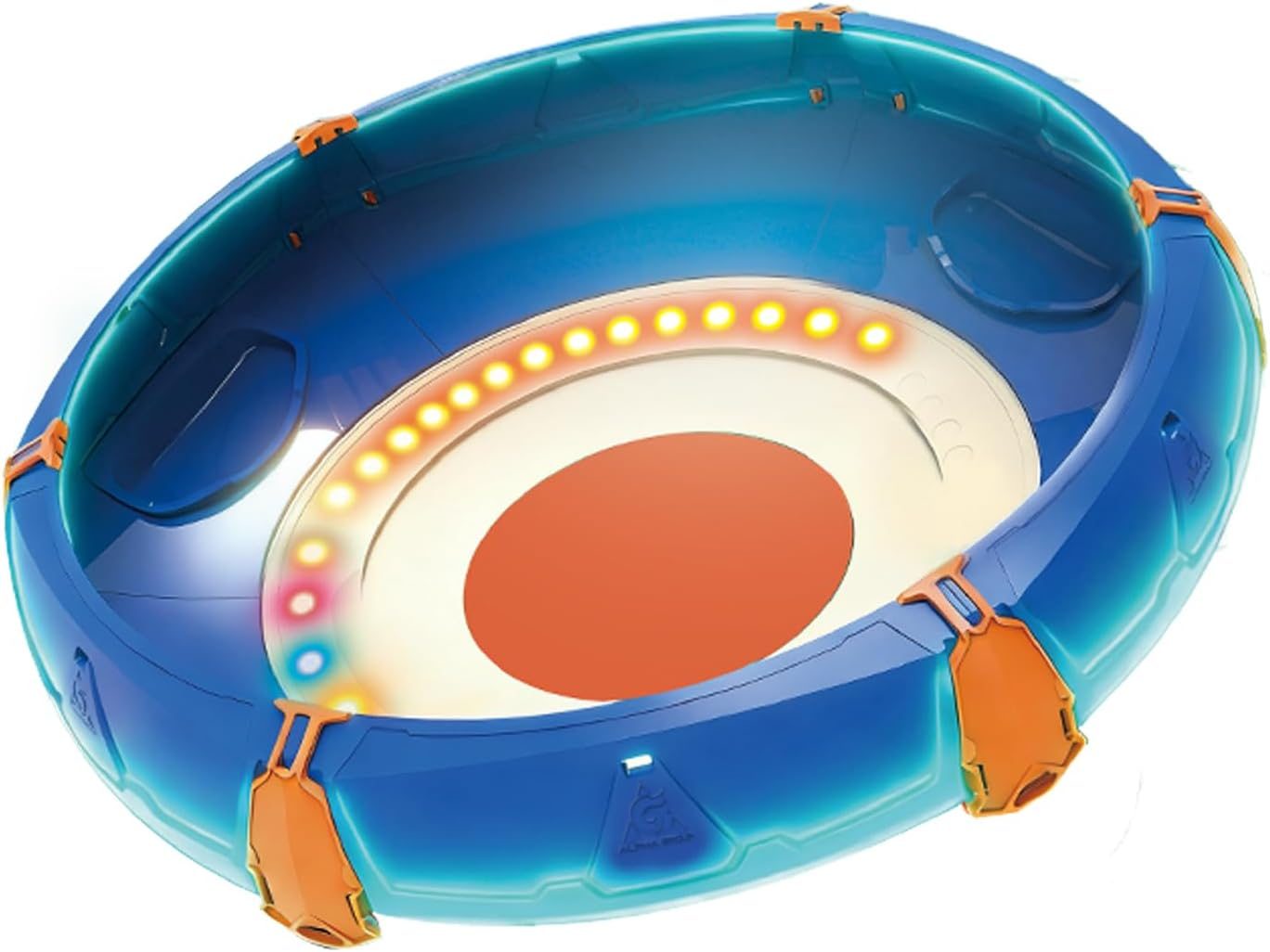 Glow Battle Arena, 16.9 Inch metal battle top with its launcher
