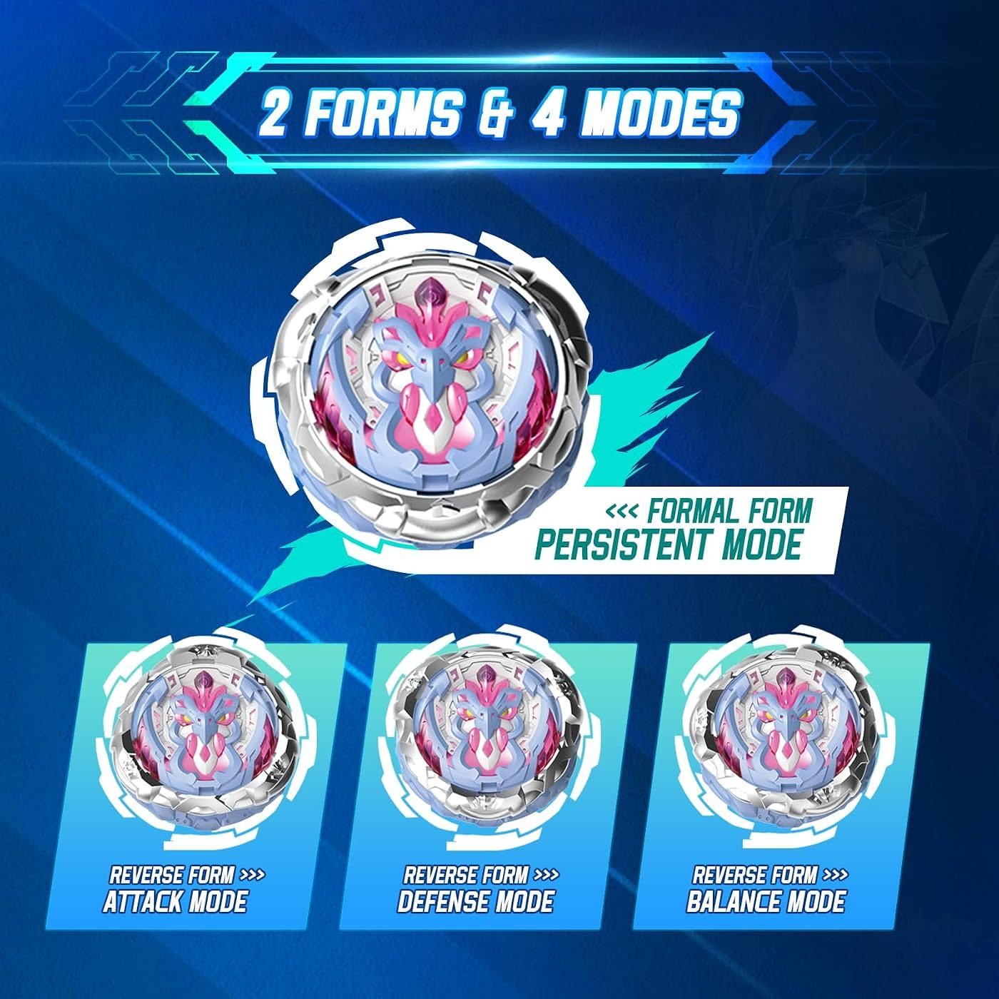 S7 Battle Arena Set with Three Launchers spinning top set, boxed contents