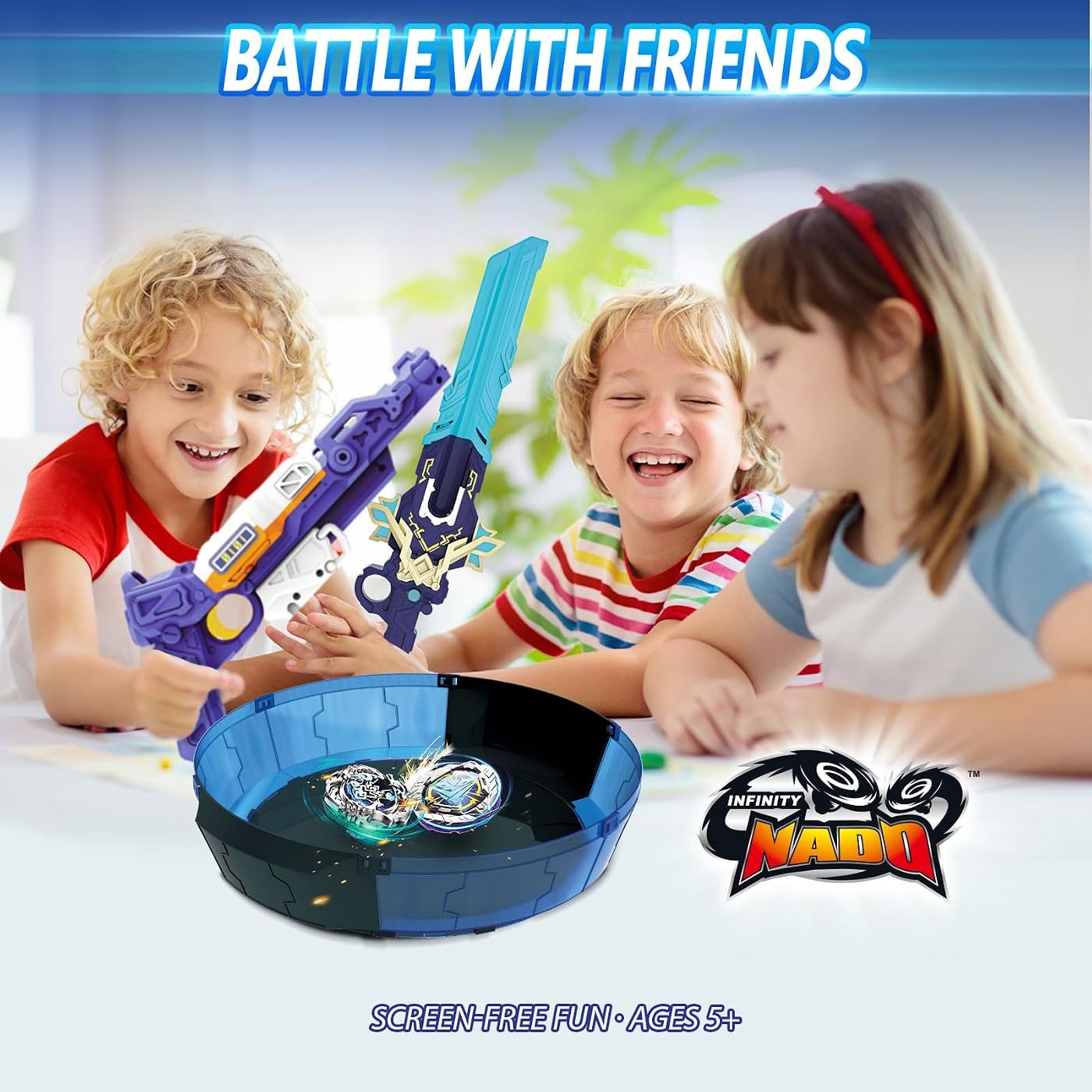 S7 Sword Launcher Attack Set set in play on the battle floor